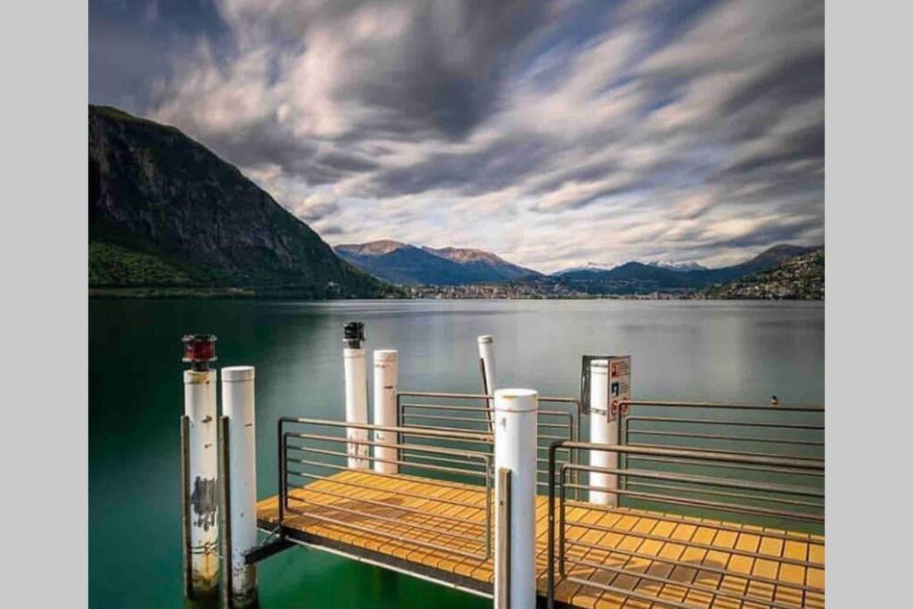 villa lac Campione dʼItalia Extérieur photo