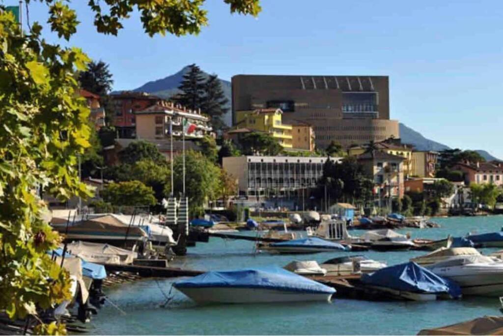 villa lac Campione dʼItalia Extérieur photo